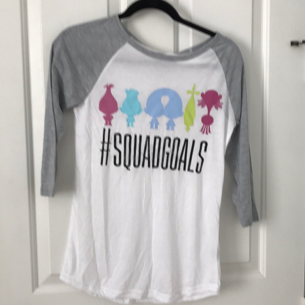 TROLLS BASEBALL JERSEY T-SHIRT